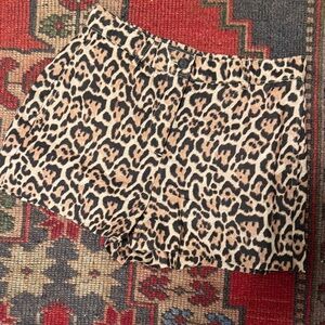 J. Crew Animal Print Shorts